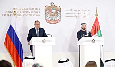 روس، امارات کا خلیج میں کشیدگی پر تبادلہ خیال