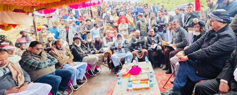 مینڈھرمیں سڑکوں کی ترقی کا بڑا اَقدام