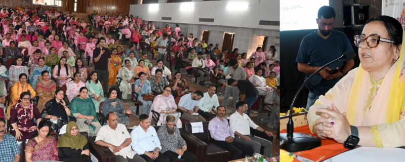 آنگن واڑی ورکرز اور ہیلپرز نچلی سطح پر بچوں کی فلاح و بہبود اور کمیونٹی کی ترقی کیلئے ریڑھ کی ہڈی ہیں۔سکینہ اِیتو