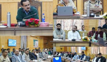 زُبیر احمد نے بانڈی پورہ میں این ایم بی اے کی عمل آوری کا جائزہ لیا