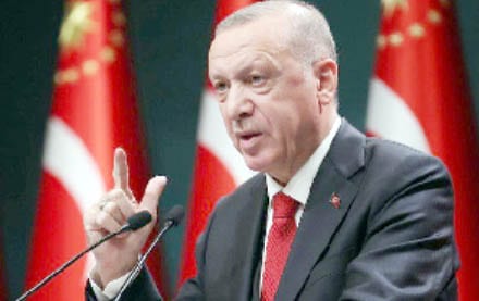 جنگی کوششوں کے باوجود محتاط اور مثبت موقف :ایردوان