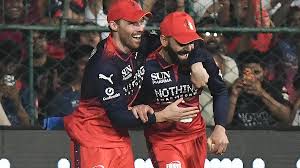 چنئی سپر کنگز کی لگاتار تیسری ہار، آ ر سی بی دو میچ جیت کر ٹا پ پر