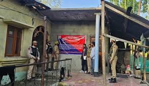 سری نگر میں منشیات فروشوں کی2 کروڑ روپے کی جائیدادیں ضبط