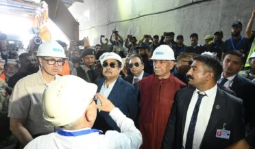 زوجیلہ ٹنل پروجیکٹ کی پیش رفت کا معائینہ