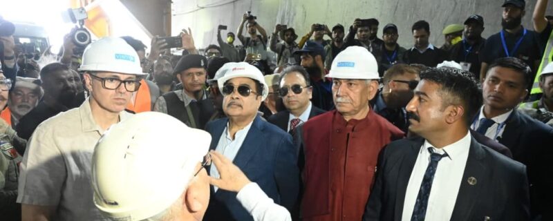 زوجیلہ ٹنل پروجیکٹ کی پیش رفت کا معائینہ