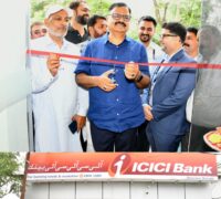 جاوید رانا نے مینڈھر میں اے ٹی ایم کی سہولیت اور آئی سی آئی سی آئی بینک کی نئی شاخ کا اِفتتاح کیا