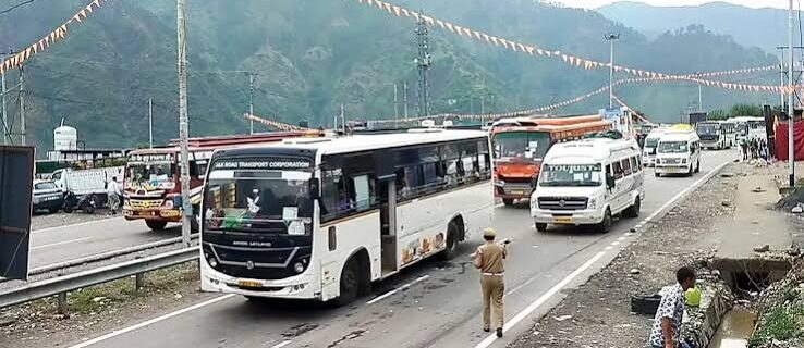 3,823 یاتریوں کا نیا قافلہ جموں سے بالہ تل روانہ