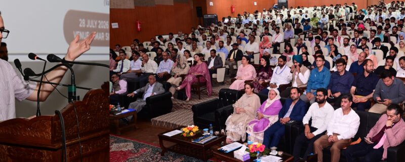 وزیر اعلیٰ عمر عبداللہ نے نوجوانوں کیلئے روزگار کے مواقع بڑھانے پر زو ردیا