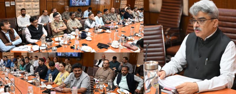 چیف سیکرٹری نے 80 ویں یوم آزادی کی تقریبات کے اِنتظامات کا جائز ہ لیا