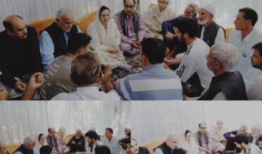 سکینہ اِیتو نے شہید ہیڈ کانسٹیبل عاشق حسین قریشی کے اہل خانہ سے ملاقات کی
