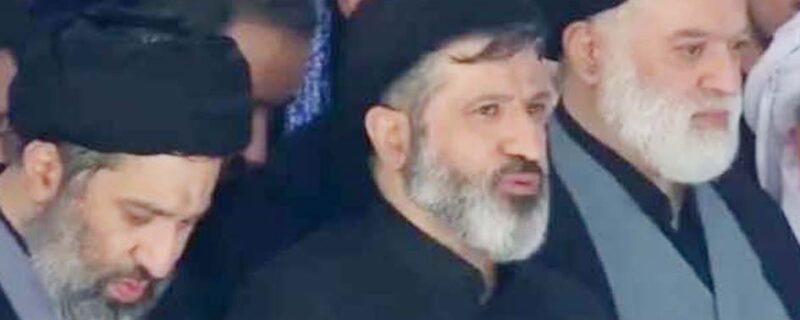 علی خامنہ ای کی نمازجنازہ میں تین بیٹوں کی شرکت