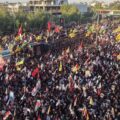 کربلا پہنچا آیت اللہ خامنہ ای کا جنازہ