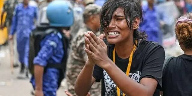 انڈیا میں طلبہ کا احتجاج
