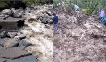 جموں و کشمیر میں 24 گھنٹوں میں 12 مقامات پر بادل پھٹنے کے واقعات