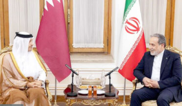 وزیر اعظم قطر شیخ محمد بن عبدالرحمن الثانی کا دورہ ایران عباس عراقچی سے ملاقات