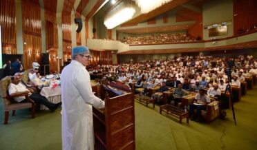 وزیراعلیٰ نے ایس کے آئی سی سی میں جموں وکشمیر ٹیچرز فورم کے زیر اہتمام ایک روزہ ایجوکیشن کانفرنس سے خطاب کیا