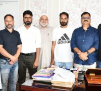 ممبر اسمبلی جاوید مرچال اور جے جے ایم کنٹریکٹرز ایسو سی ایشن نے جاوید رانا سے ملاقات کی
