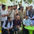جاوید رانا نے پونچھ میں لینڈ سلائیڈنگ اور سیلاب سے متاثرہ علاقوں کا دورہ کیا