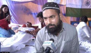 محمد جنید جھارکھنڈ کے طلبہ کے احتجاج کی حمایت کے لیے پہنچ گئے رانچی