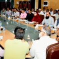 جاوید رانا نے خانیار اور حضرت بل حلقوں میں پانی کی فراہمی ، آبپاشی ، جنگلات و قبائلی امور کے مسائل کا جائزہ لیا