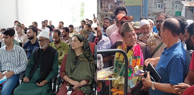 عبدالرحیم راتھر نے پکھر پورہ عرس کے اِنتظامات کا تفصیلی جائزہ لیا اور پیشگی تیاریوں پر زو ردِیا