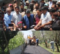 سپیکر نے وانپورہ ، قاضی پورہ ، تکیہ حیات پورہ ،سرائے علاقوں کا تفصیلی دورہ کیا