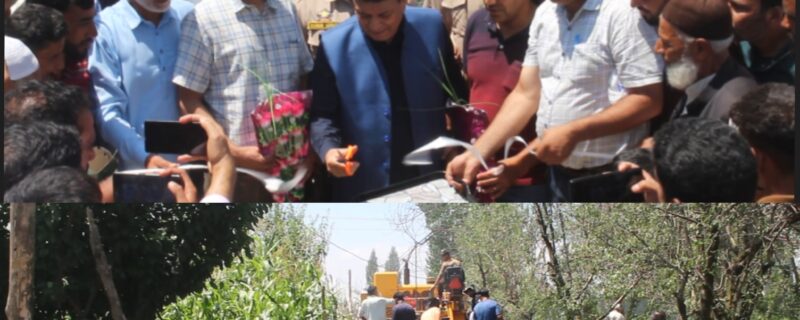 سپیکر نے وانپورہ ، قاضی پورہ ، تکیہ حیات پورہ ،سرائے علاقوں کا تفصیلی دورہ کیا