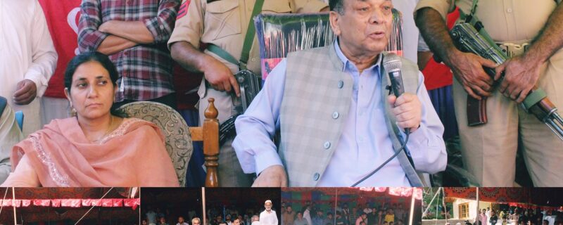 اسپیکر نے بزگو اور نیل ناگ کا دورہ کیا ، سیاحت کی تیز تر ترقی اور بہتر رابطوں پر زور دیا