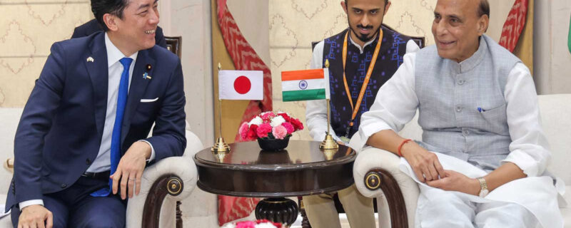 آزاد اور کھلے ہند۔ بحرالکاہل کیلئے ہند۔جاپان بحری سلامتی معاہدہ پر دستخط
