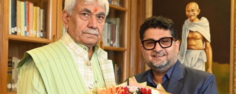 سندیپ شرما کی لفٹینٹ گورنر سے ملاقات