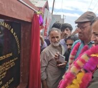 جاوید ڈار نے 18کروڑ روپے کی پی ایم جی ایس وائی روڈ کا سنگ بنیاد رکھا