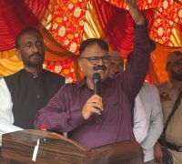 جاوید رانا نے قصاب مینڈھر میں 3.35 کروڑ روپے کی مالیت کے ہیلی پیڈ او رویٹنگ لائونج کا سنگ بنیاد رکھا