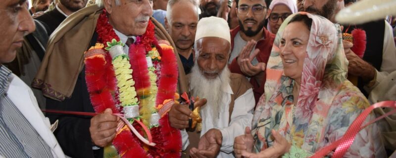 سکینہ اِیتو نے پانپور میں متعدد ترقیاتی منصوبوں کا اِفتتاح کیا