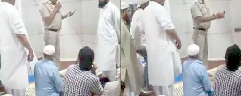 دہلی کی مساجد میں پولیس کا جبراً داخلہ ، احتجاج میں شرکت پر کارروائی کا انتباہ
