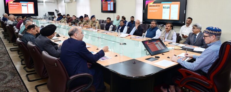وزیر اعلیٰ نے کشمیر میراتھن کی تیاریوں کا جائیزہ لیا