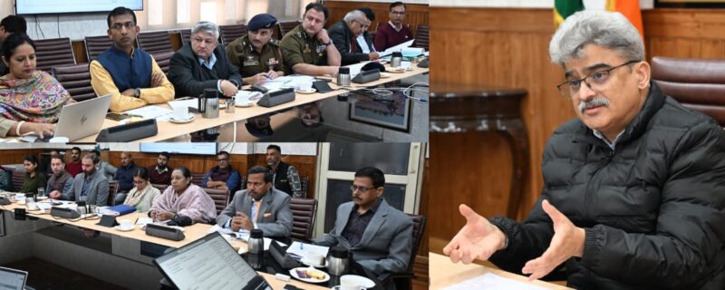 چیف سیکرٹری نے جموں اور سری نگر کیلئے کثیر الجہتی ٹریفک مینجمنٹ پلان کا جائزہ لیا