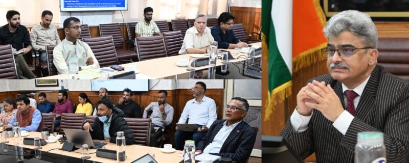 چیف سیکرٹری نے ضلع ترقیاتی کمشنروں کو ایگری سٹیک کے تحت اہل کسانوںکی صد فیصد کوریج کی تصدیق کرنے کی ہدایت دِی