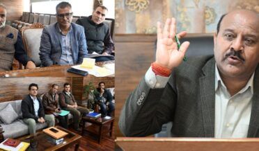 نائب وزیر اعلیٰ نے 50 بستروں والے ایس ڈی ایچ حضرت بل عمارت کی تعمیر کا جائیزہ لیا
