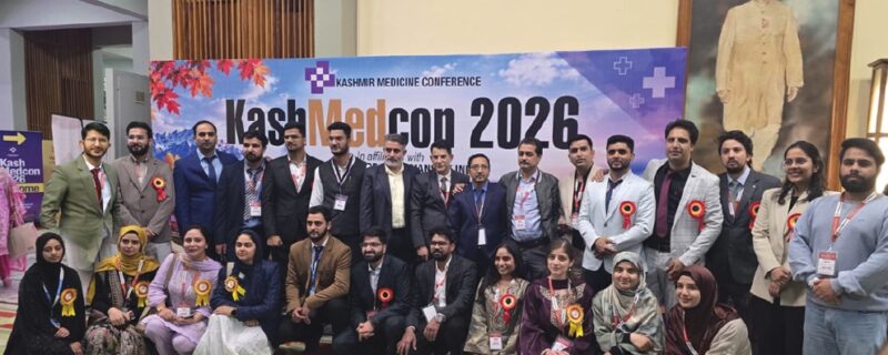 GMC Srinagar’s KASHMEDCON 2026 begins at SKICC