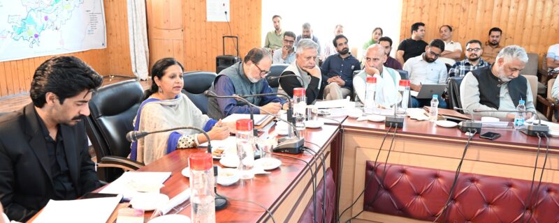 مندیپ کور نے ’امرت 2.0‘ کے تحت بارہمولہ ، سوپور او رپٹن کیلئے