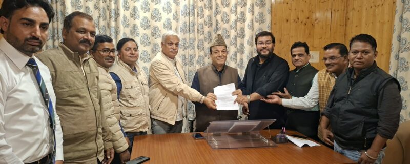 این اے سی ایم کے وفدکی سپیکر جموںوکشمیر قانون ساز اسمبلی سے ملاقات