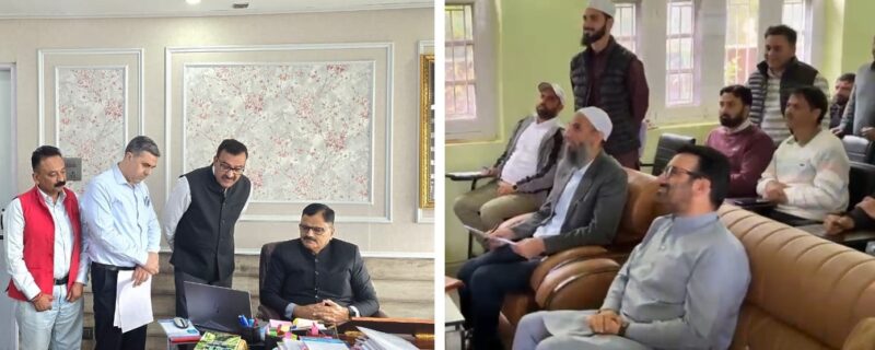 جاوید رانا نے لولاب حلقے میں 10واٹرسپلائی سکیموں کا اِی ۔اِفتتاح کیا