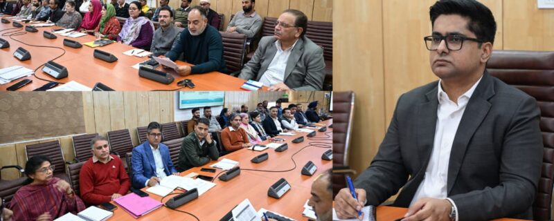 سیکرٹری منصوبہ بندی ، ترقی و نگرانی نے اہم ترقیاتی اقدامات اور محکمانہ ترجیحات کا جائزہ لیا